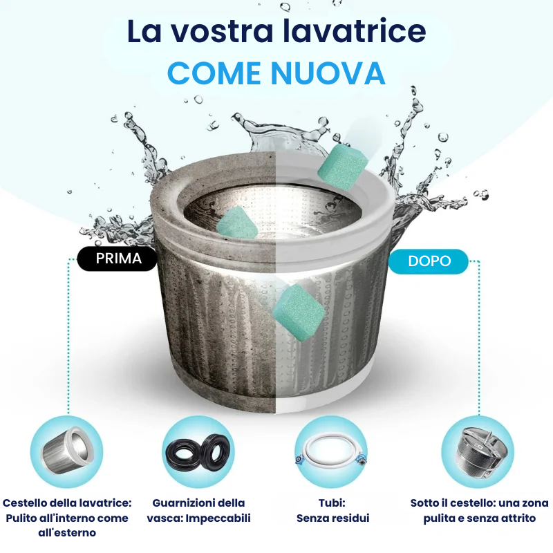 Pastiglie Lavatrice Detox | Arovale™