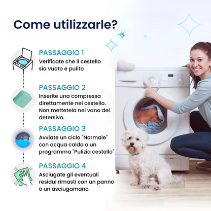 Pastiglie Lavatrice Detox | Arovale™