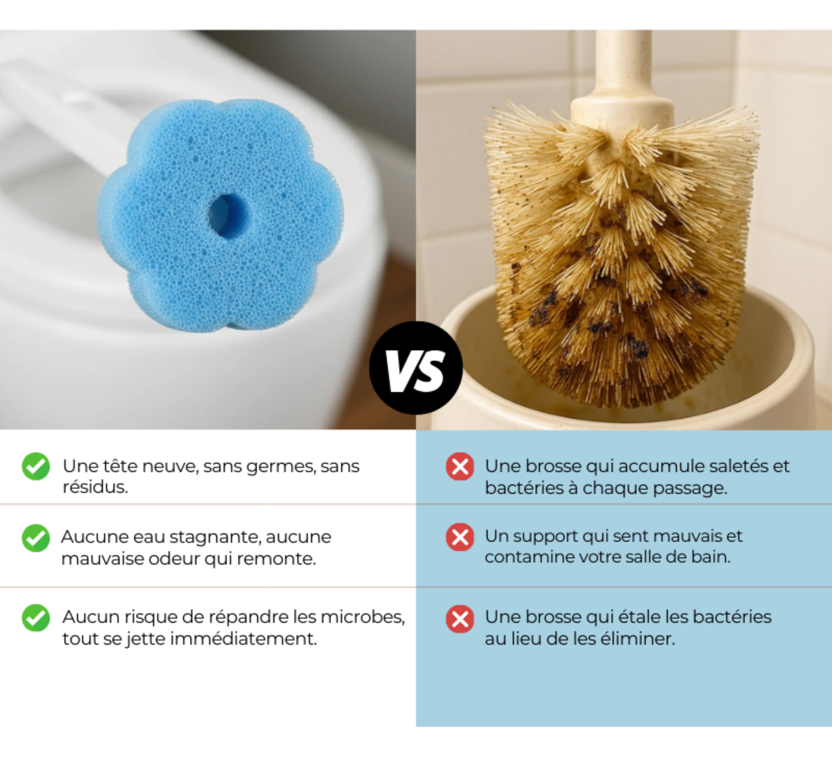 Arovale™ - Brosse nettoyante