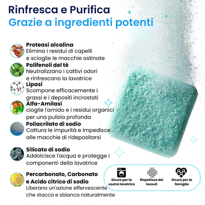 Pastiglie Lavatrice Detox | Arovale™